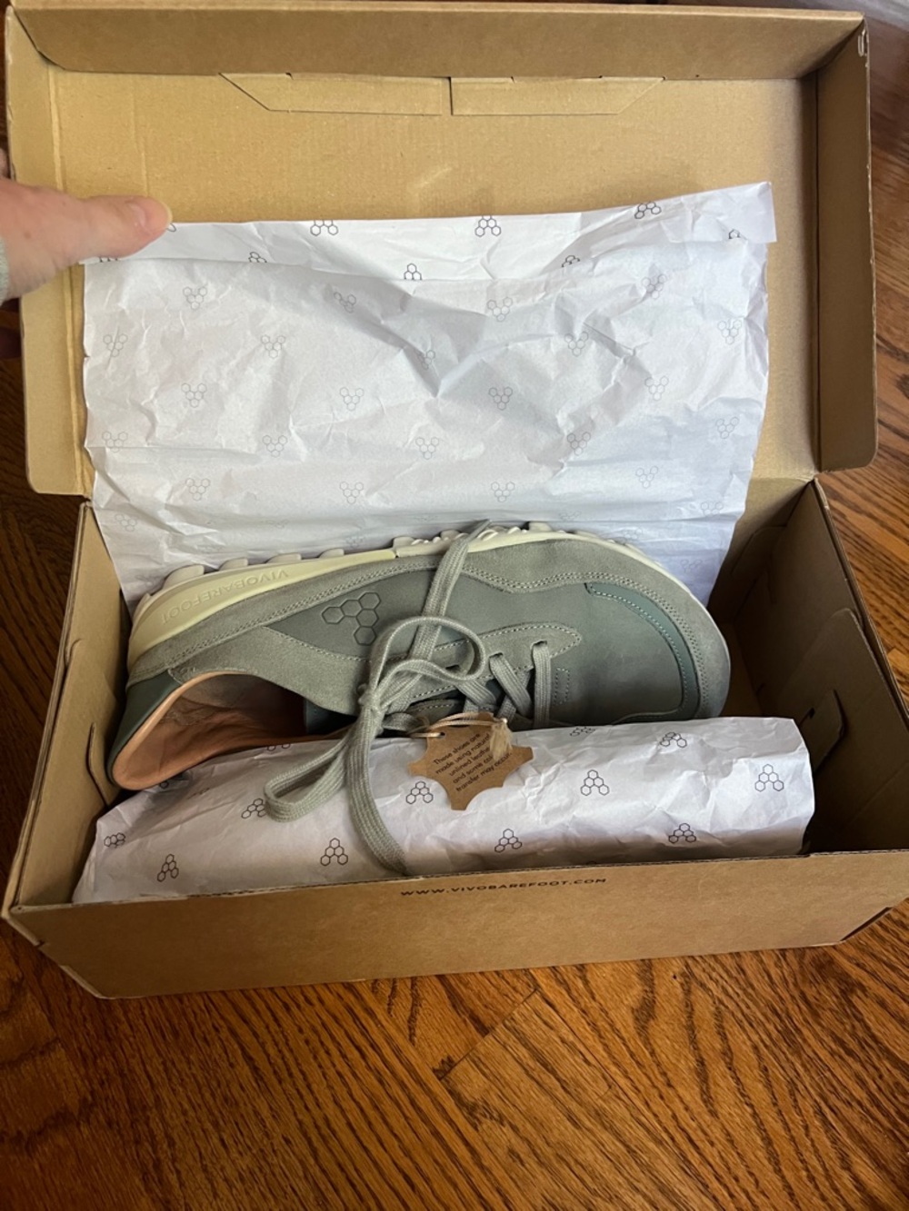 Mens/Unisex VivoBarefoot Novus Khaki Trainers EU 42 - Picture 10 of 10